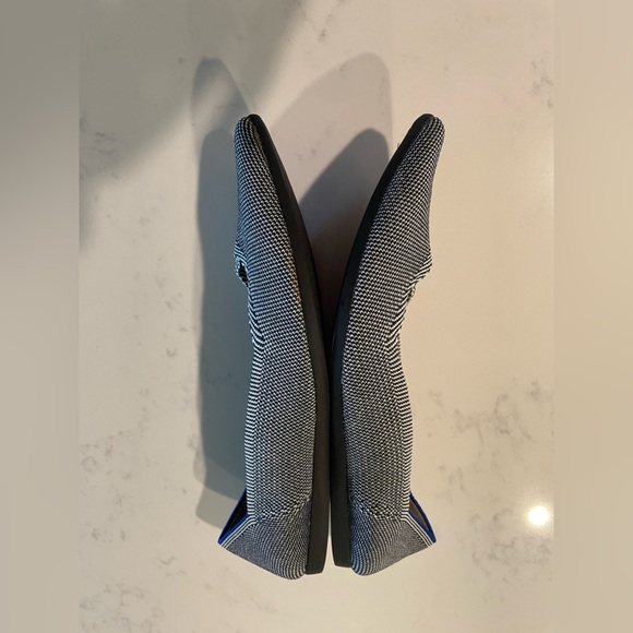 Rothy’s The Point Pebble Grey Flat , Sz 8 - Picture 5 of 13